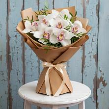 Букет цветов из:  Орхидеи и Розы в Ельники